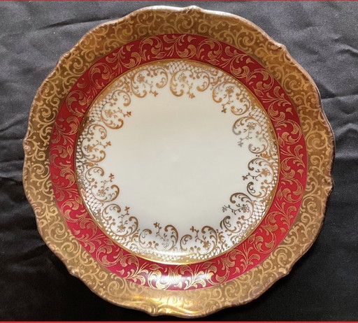 Johann Seltmann porzellan set 12 pz. piattini da dolce