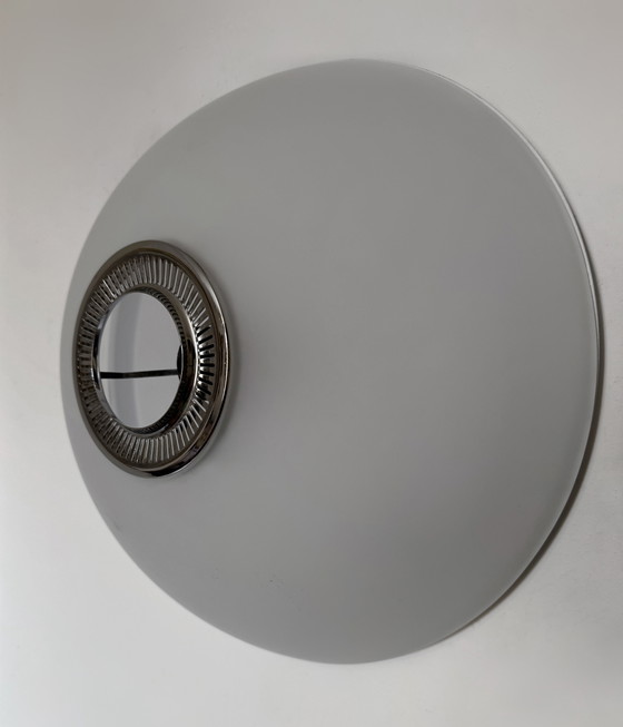 Plafoniera o Applique Artemide Gismondi Anni '80 – Plafoniere, Murano Glass, Chrome (photo 10 of 12)