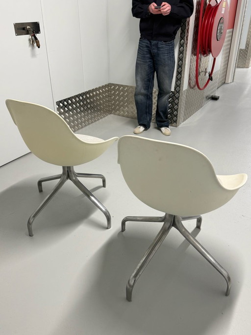 2er-Set Chris Martin IKEA-Stühle – Vintage-Design – drehbar