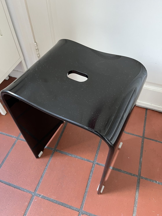 Image 1 of Kruk badkamer kunststof zwart