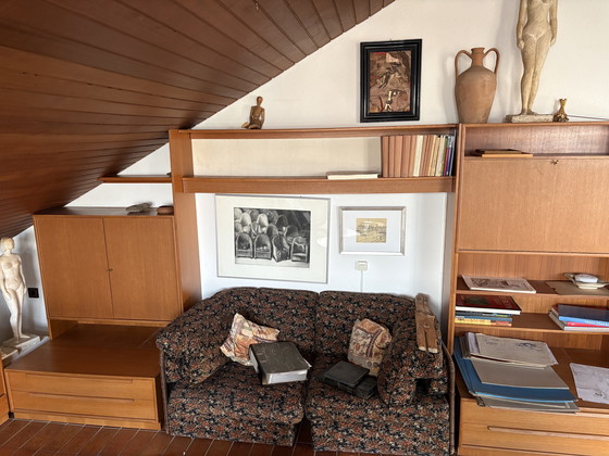 Image 1 of Parete attrezzata in legno di teak