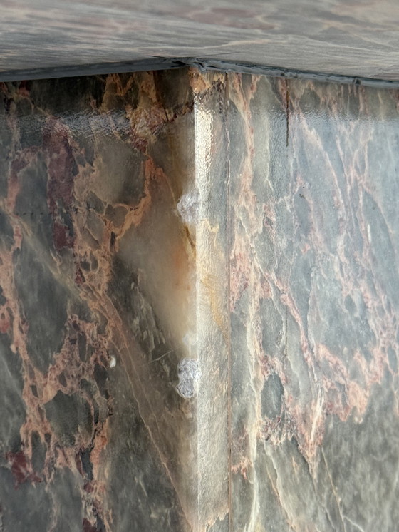 Image 1 of Table basse vintage en marbre, Italie 1970