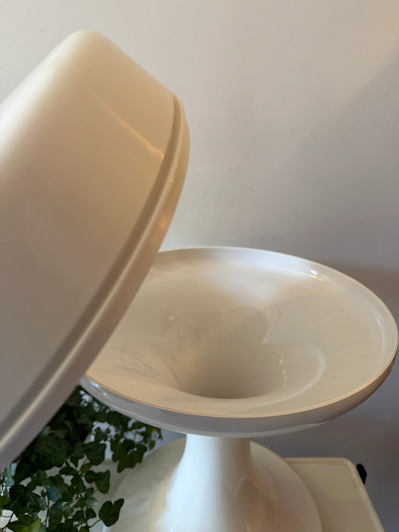Sgabello EMSA Tulip con contenitore – Sgabelli, Plastic, Space Age (photo 2 of 5)