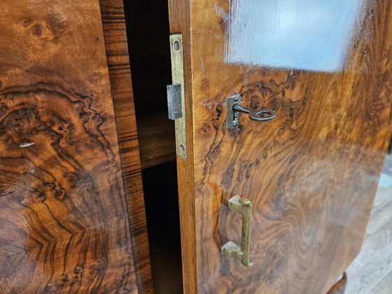 Credenza francese Art Decò in noce, 1940 – Credenze, Legno (photo 31 of 39)