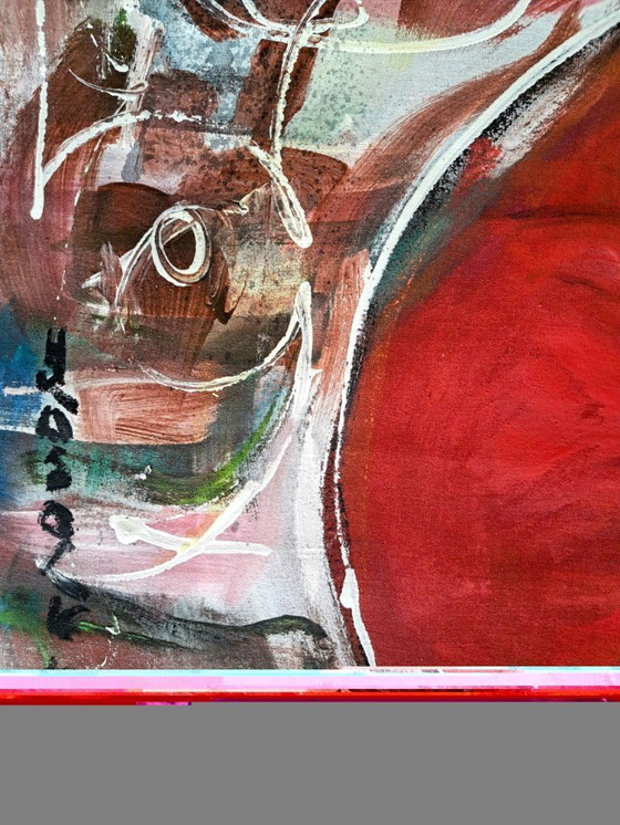 Image 1 of HRASARKOS - Femme assise - Toile d'artiste