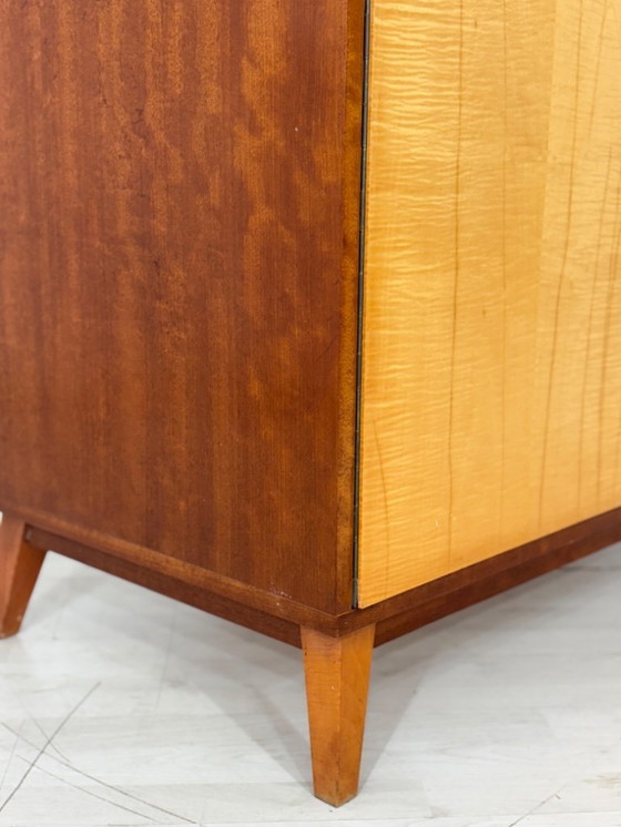 Image 1 of Vintage Mid-Century Linen Cabinet / Cupboard / Shoe Cabinet / Wardrobe