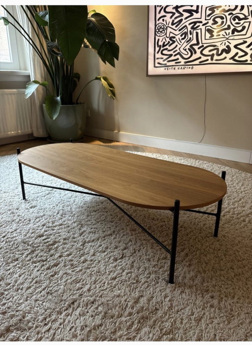 Coffee table Noo.ma wooden top
