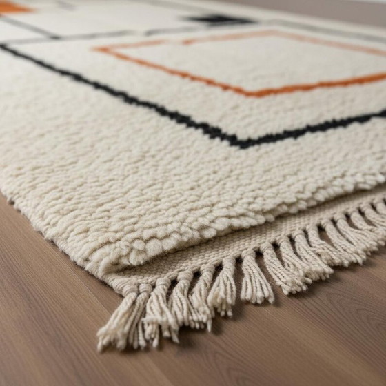 Image 1 of Tapis berbère en laine authentique 250cmx150cm