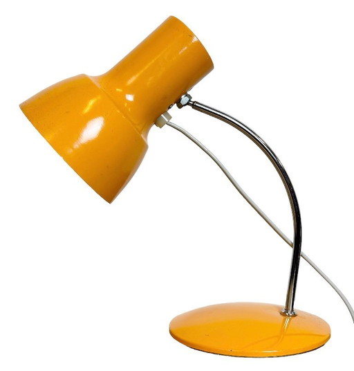 Orange Table Lamp by Josef Hurka for Napako, 1970s
