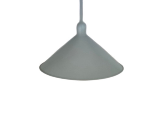 Lámpara colgante vintage OVNI Space Age de Alemania, metal, años 70