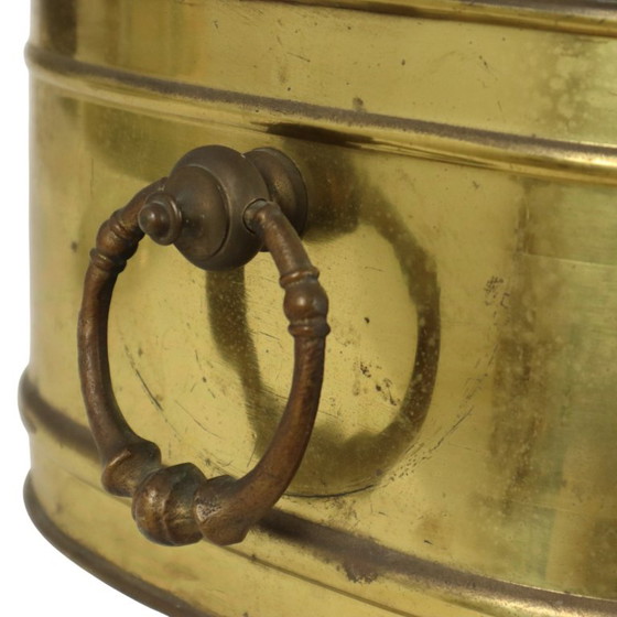 Grande fioriera ovale in ottone, vintage, XL, vaso portaoggetti 41 cm – Vasi per piante, Brass (photo 15 of 15)