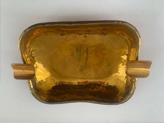Image 1 of Posacenere Art Déco, modello 10 A, Karl Bayer, Monaco di Baviera, Art Nouveau, ottone