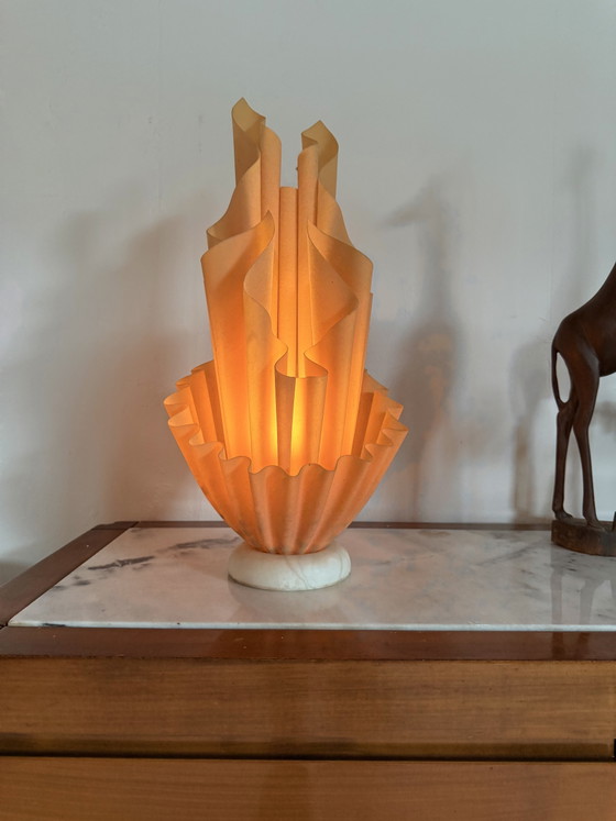 Image 1 of Lampada da tavolo vintage "Corolle", Georgia Jacob anni '70
