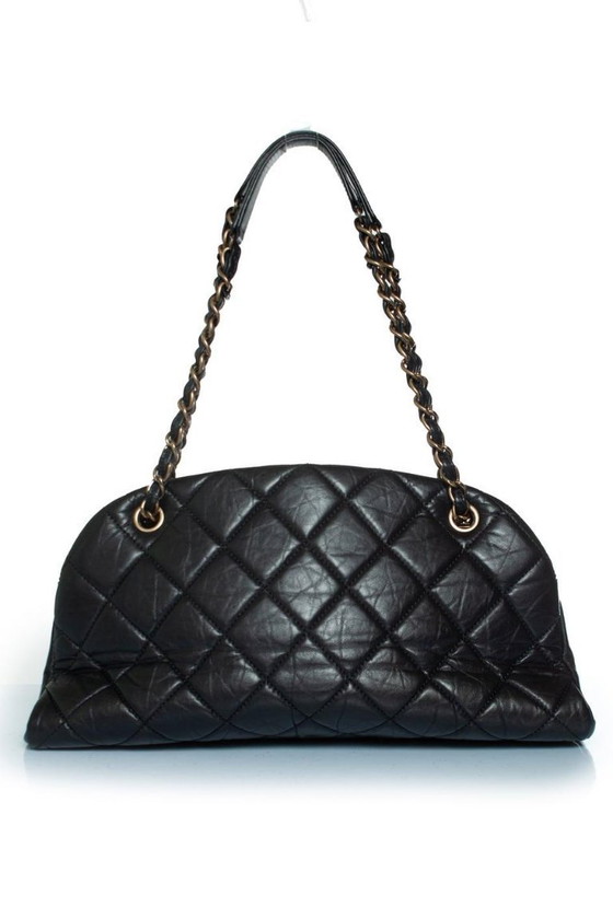 Image 1 of Sac bandoulière Chanel Mademoiselle noir