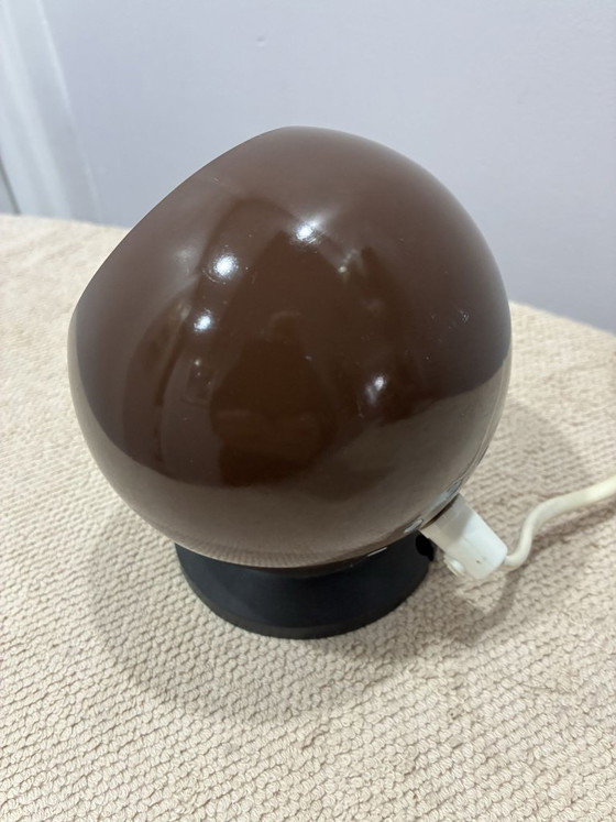 Benny Frandsen for ABO Randers magnetic eyeball lamp, 1960s-70s, Table lamps, Metal, Brown (photo 4 of 6)