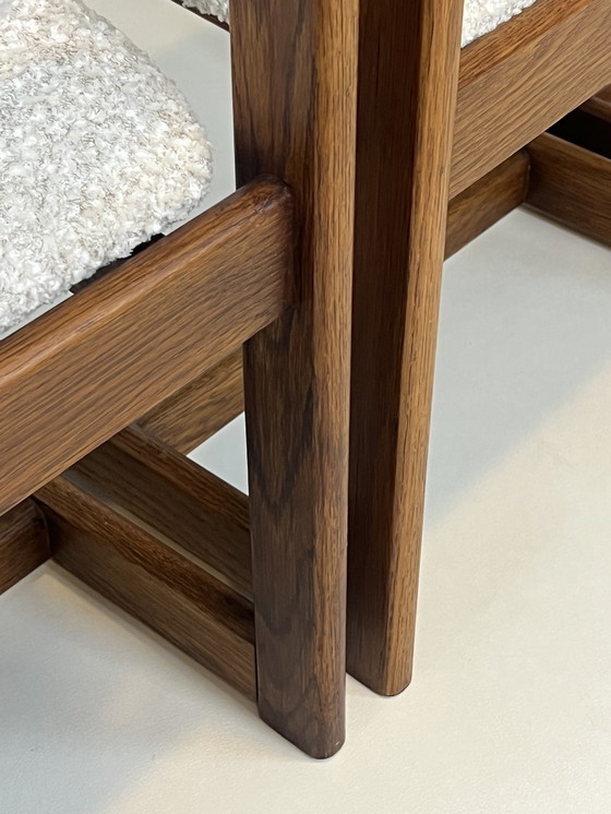 Image 1 of Set di 4 sedie da pranzo vintage in rovere