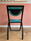 Ensemble de 4 fauteuils sinus vintage Karl Friedrichs Foster