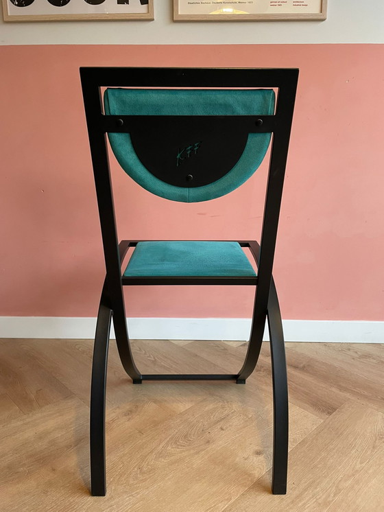 Image 1 of Set di 4 sedie vintage Karl Friedrichs Foster Sinus