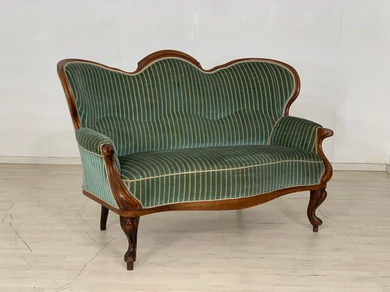 Image 1 of Biedermeier sofa couch around 1800