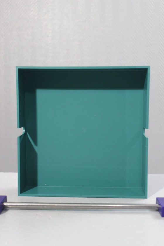 Image 1 of Michael Graves & Alessi "Euclid" towel rack, Memphis design, 1980s