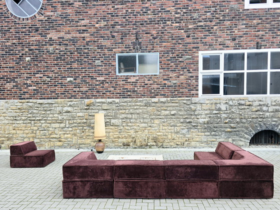 Image 1 of Cor Trio Vintage jaren 60/70 modulaire bank, zitgroep, sofa set
