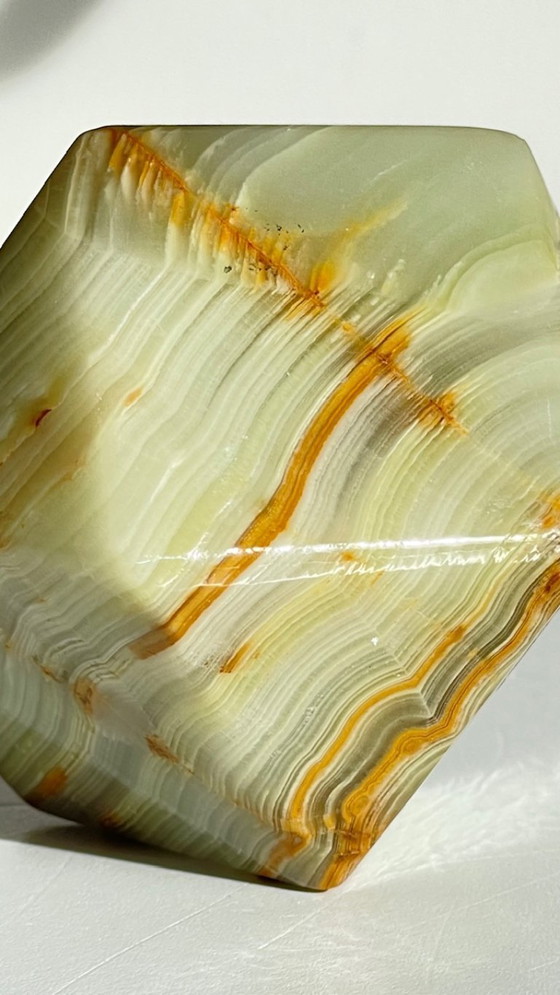 Image 1 of Vintage Onyx Paperweight