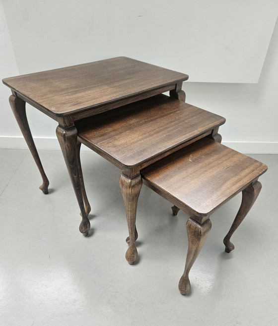 Image 1 of Queen Anne nesting tables