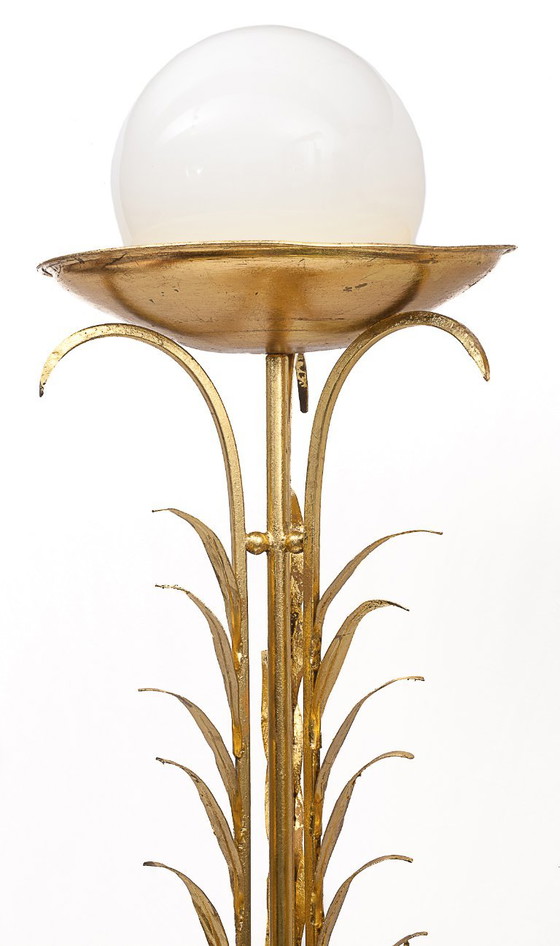 Set of 2 Art Deco Floor lights – Gold, Iron (photo 3 of 8)