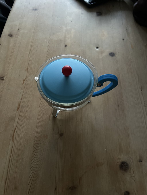 Danish design teapot from the Memphis series for Bodum