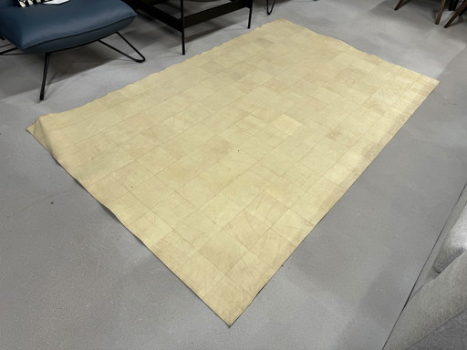Tappeto patchwork in pelle di mucca 152x242