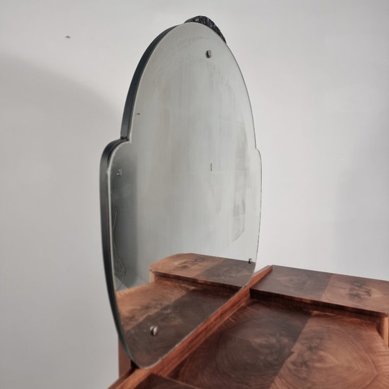 Image 1 of Dressing Table with pouf by Jindrich Halabala for Up Závody, 1940s