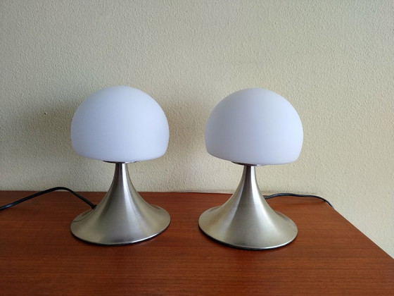 Image 1 of Set Mushroom Touch Lampjes 