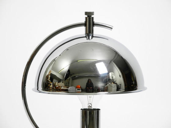 Image 1 of Large Exceptional 1960s Chrome Table Lamp by Gebrüder Cosack