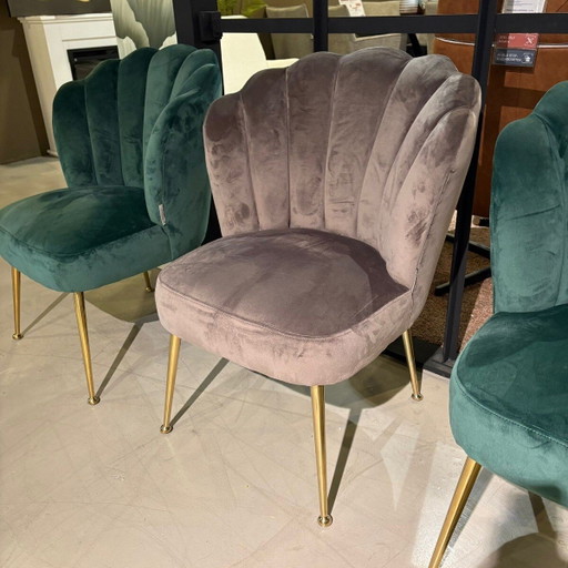 Pippa Velvet Stone – Richmond Interiors, fauteuils