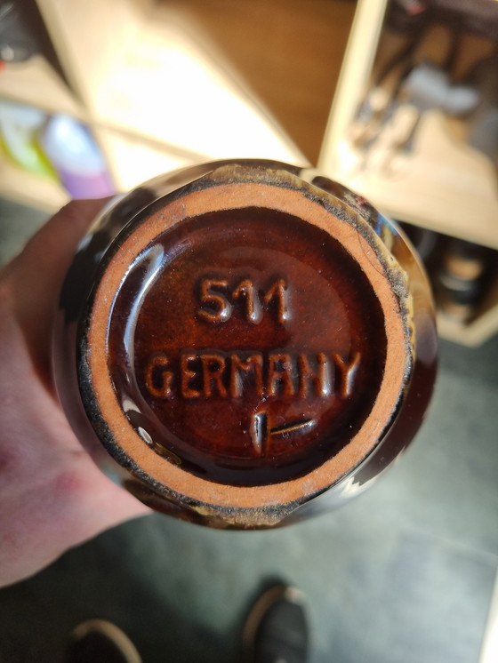Image 1 of Vaso Vintage Jasba Keramik 511 Germania, Altezza 15 cm