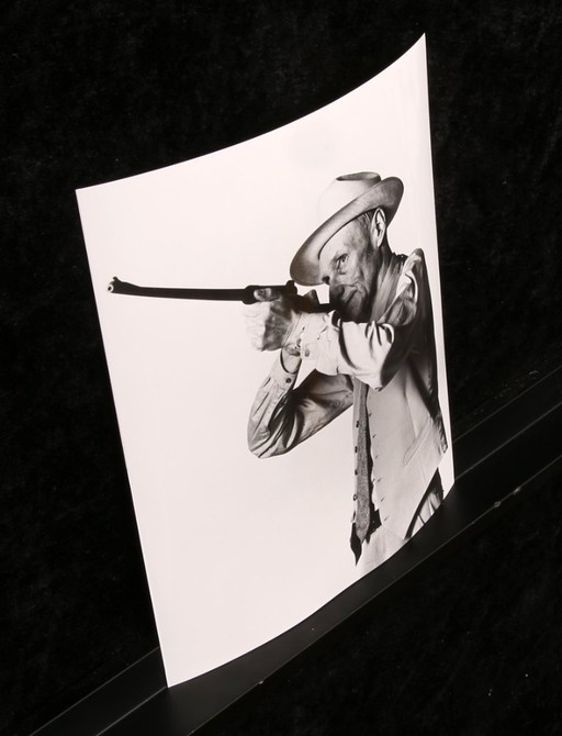 Mapplethorpe, Robert - William S. Burroughs - Fotografie 2x roze gestempeld