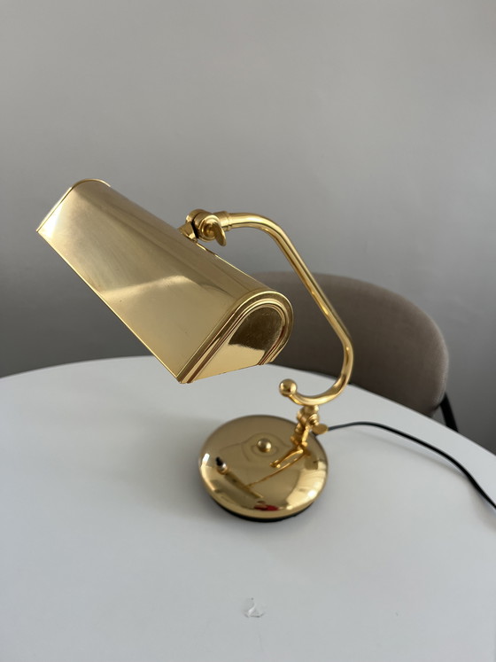 Image 1 of Brass piano lamp desk table lamp