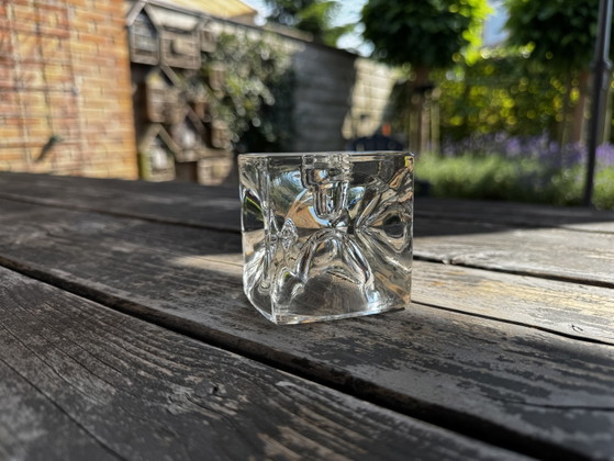 Image 1 of Candelabro a cubo vintage - Sklo Union