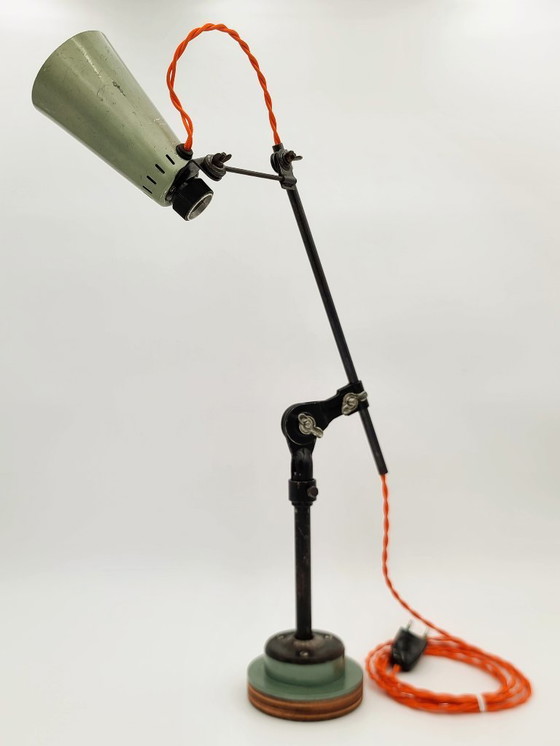 Image 1 of Lampada da officina Fostoria - cucitura articolata