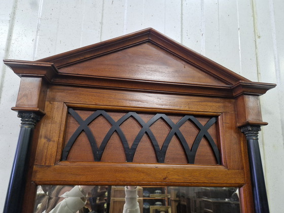 Image 1 of Prachtig grote vintage spiegel 1.26x60