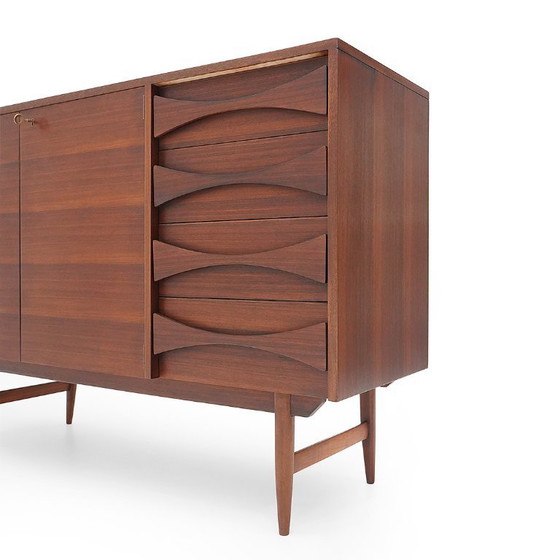 Image 1 of Mahogany sideboard with drawers, 1950s