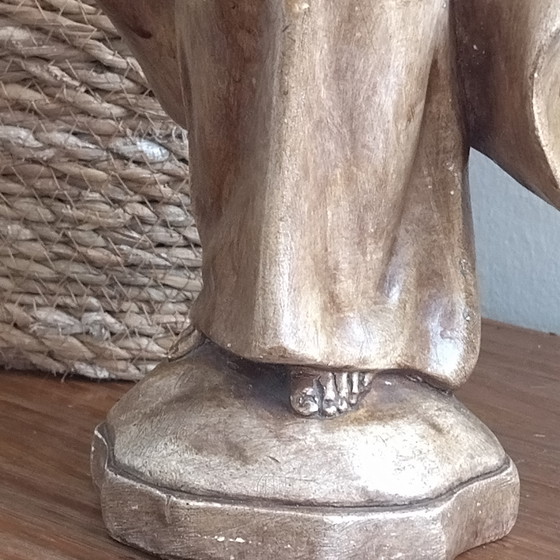 Image 1 of Statua in gesso della Vergine Maria e di Gesù bambino