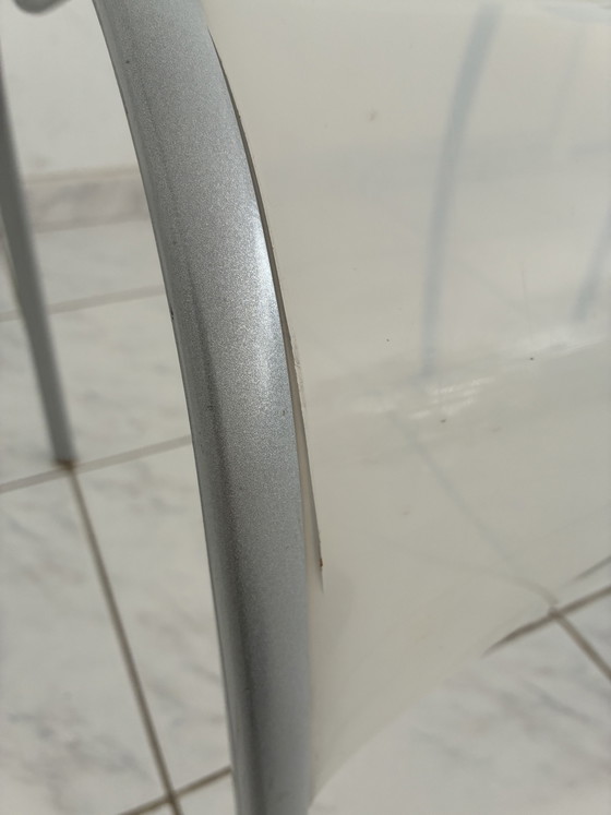 3x Vintage FPE Chair Ron Arad Kartell Italy Set Price – Dining chairs, Plastic, Aluminium (photo 15 of 15)