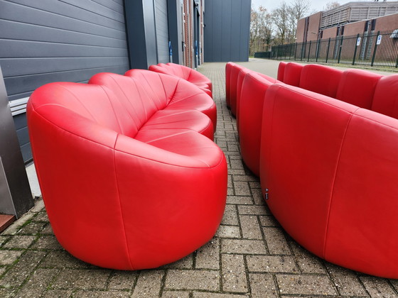 Image 1 of Ligne Roset - (6) pumpkin 3-zitsbank by Pierre Paulin