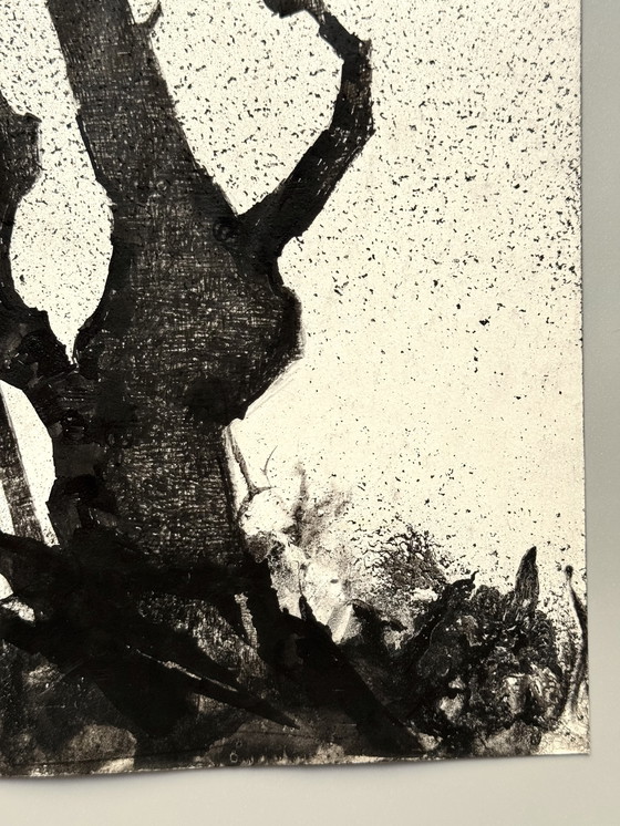 Image 1 of Eugene Eechaut (1928-2019) - Noire Reverie (1980) 4 Kunstwerke