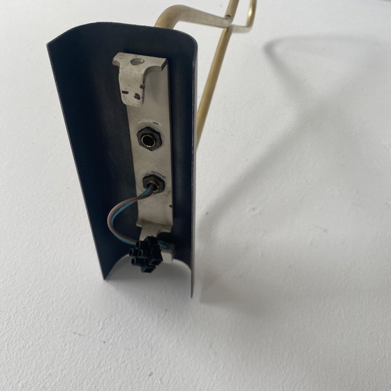 Image 1 of LAMPADA IN OTTONE ANTICO E VETRO PRISMATICO XXL