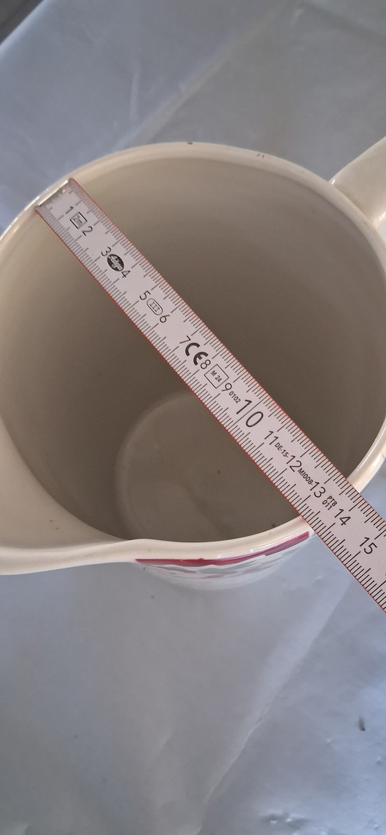 Image 1 of Toilet set Faiencerie St Ghislain Belgique