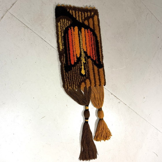 Image 1 of Smyrnafix Wandbehang aus Wolle, 1970er Jahre