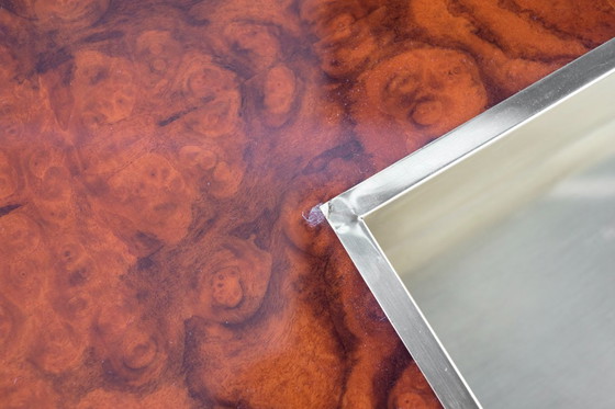 Image 1 of Salontafel "Alveo", toegeschreven aan Willy Rizzo voor Mario Sabot, Italië, jaren 70.