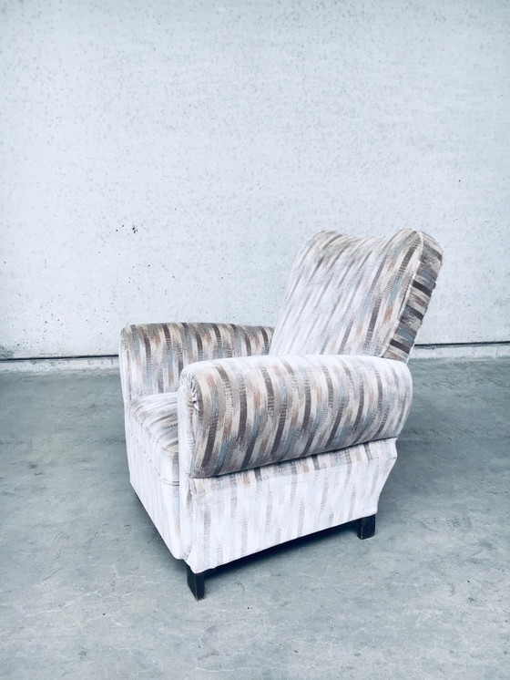 Image 1 of Ensemble de fauteuils de salon Art Déco, Belgique, années 1940